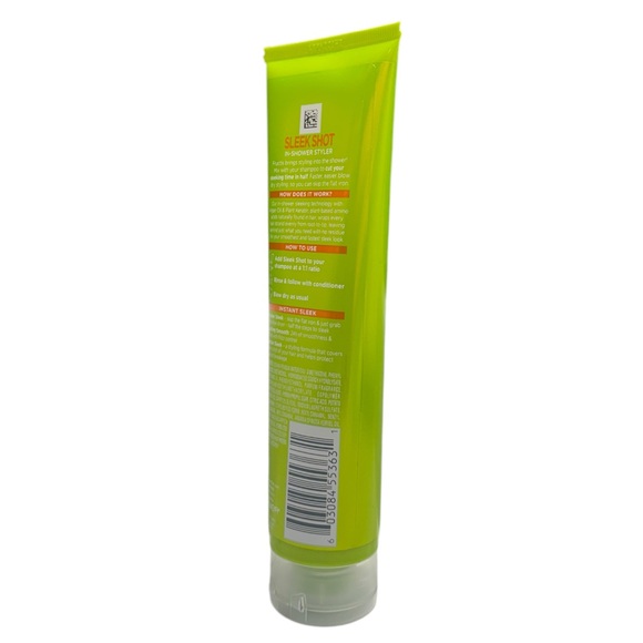(3) Garnier Fructis Sleek Shot In-Shower Styler  5.1oz Mix w/ Shampoo, Cuts Time - Picture 3 of 4